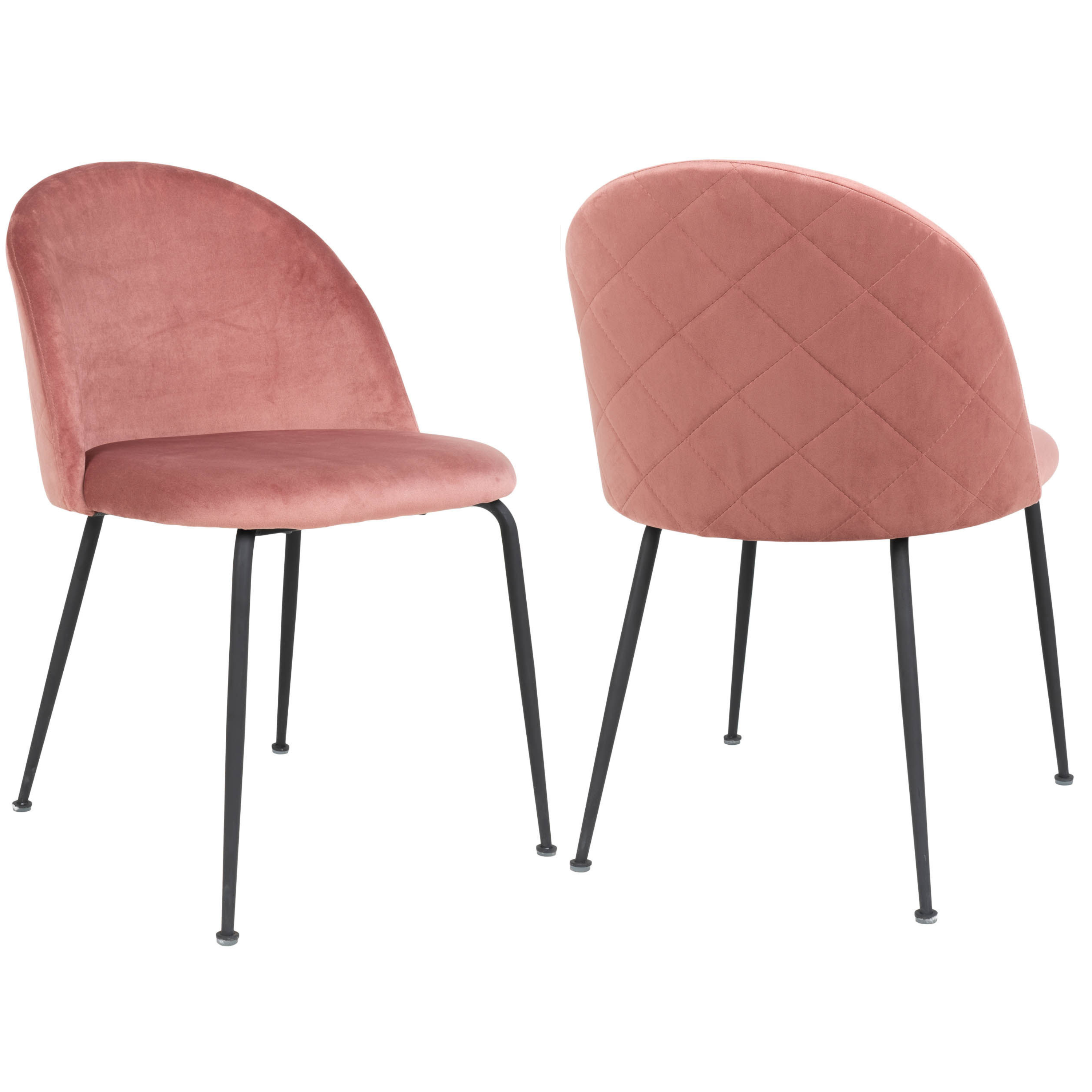 2x Chaises Neve Rose