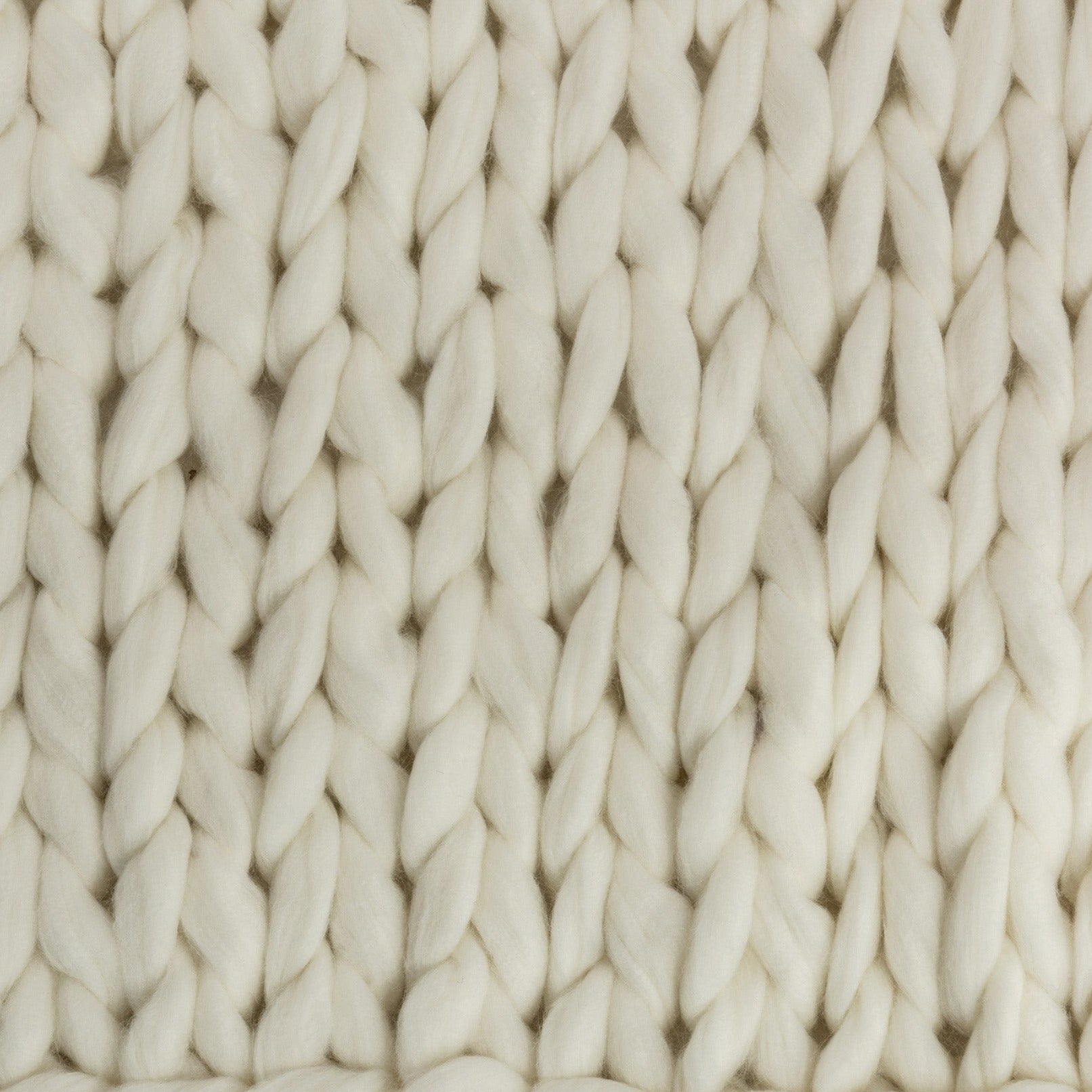 plaid tricota blanc